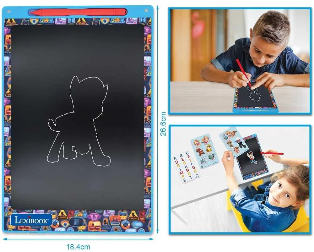 Lexibook – 8.5 colio E-ink Magic Tab – Paw Patrol (CRT10PA)