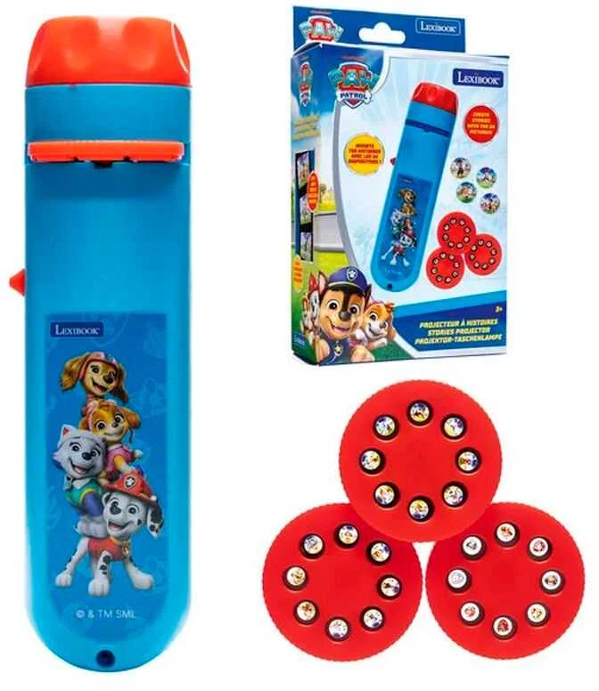 Lexibook - „Paw Patrol“ istorijų projektorius ir žibintuvėlis - (LTC050PA)