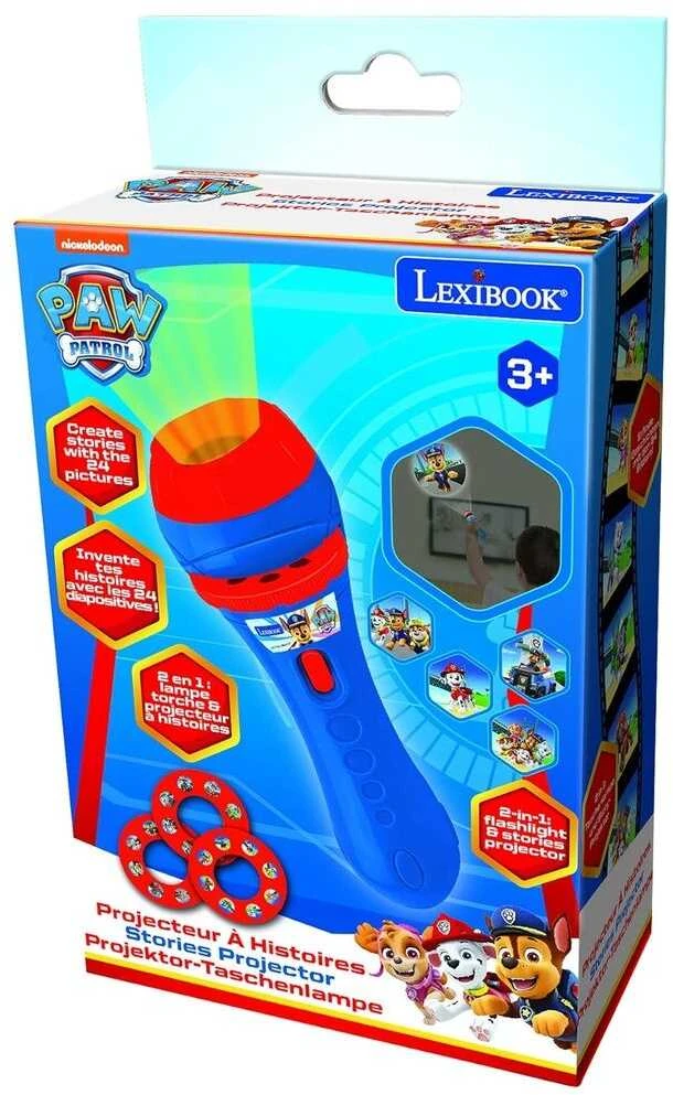 Lexibook - „Paw Patrol“ istorijų projektorius ir žibintuvėlis - (LTC050PA)