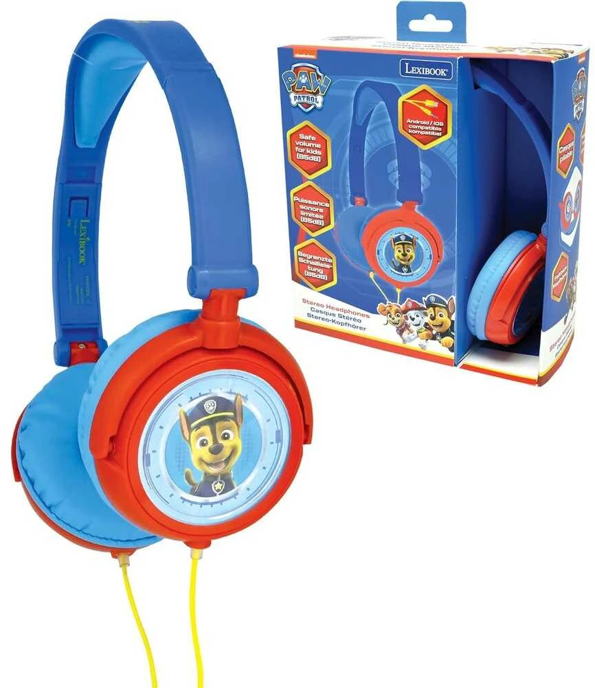 Lexibook Spin Master "Paw Patrol" (Šunyčiai patruliai) ausinės vaikams