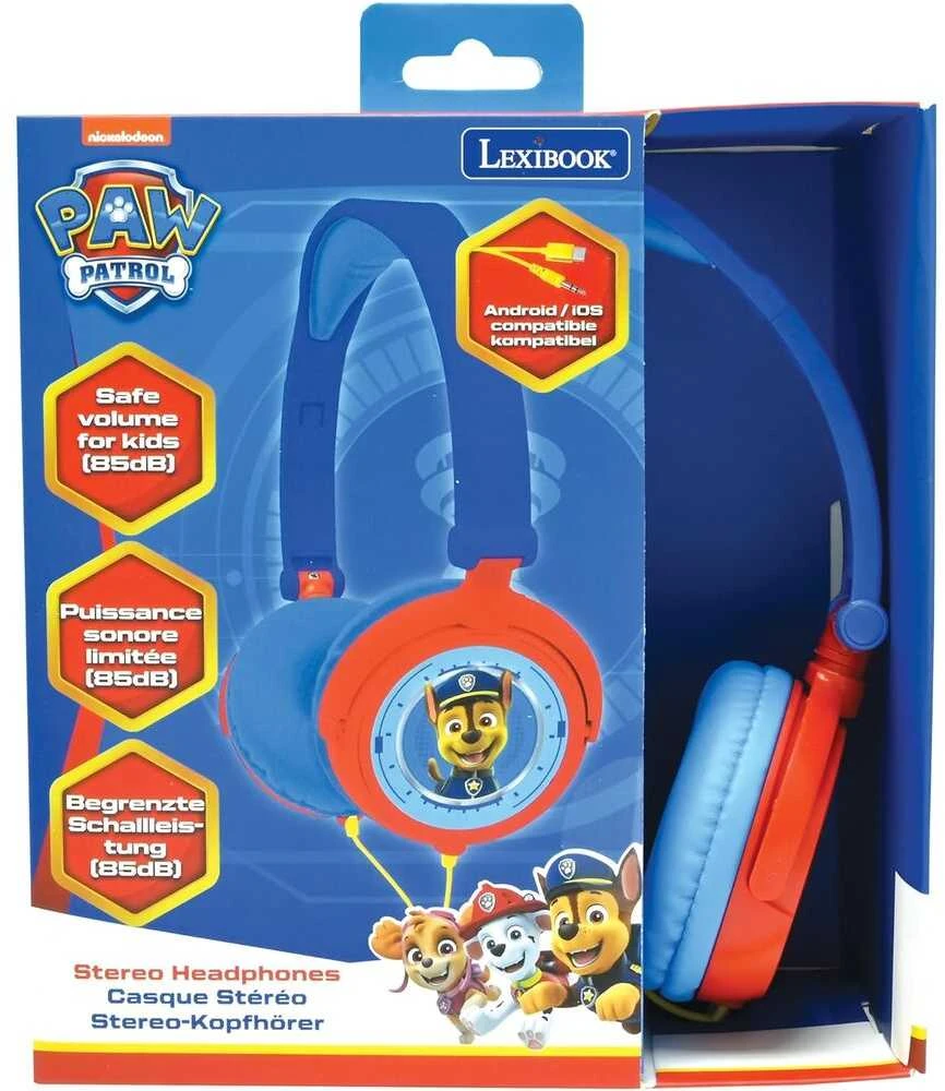 Lexibook Spin Master "Paw Patrol" (Šunyčiai patruliai) ausinės vaikams