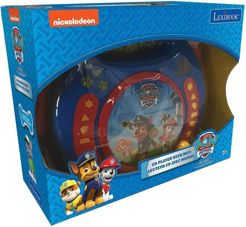 Lexibookpaw Patrol Lexibook - Paw Patrol - Nešiojamas CD grotuvas (RCDK100PA)
