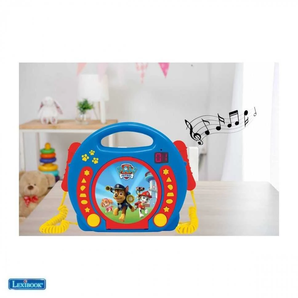 Lexibookpaw Patrol Lexibook - Paw Patrol - Nešiojamas CD grotuvas (RCDK100PA)