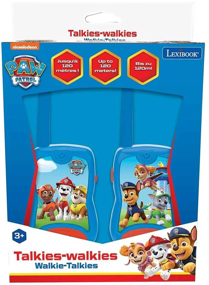 Walkie Talkie Paw Patrol TW12PA4206 Lexibook
