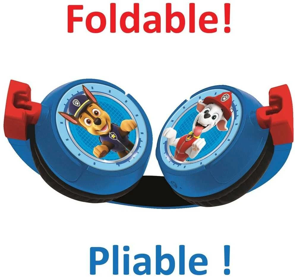 Lexibook – „Paw Patrol“ – sulankstomos 2 viename ausinės (HPBT010PA)