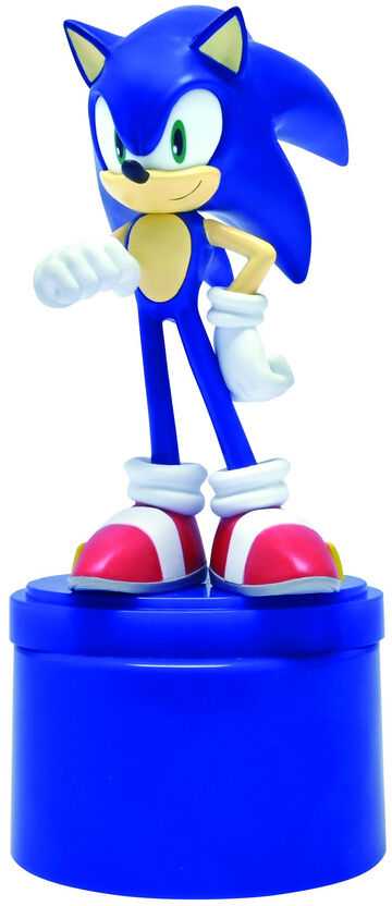 Lexibook Sonic The Hedgehog 3D naktinė lempa su garsiakalbiu vaikams
