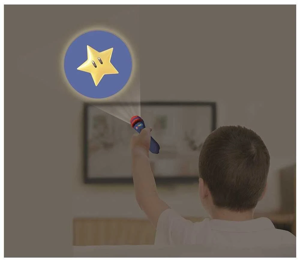 „Lexibook“ – „Super Mario“ temos istorijų projektorius ir žibintuvėlis – (LTC050NI)