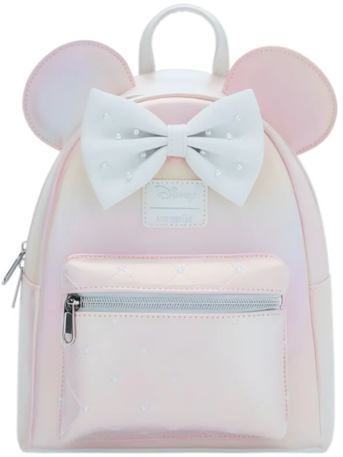 Lf Lounfefly Loungefly Disney Minnie Mouse Rožinė Pearl backpack 26cm