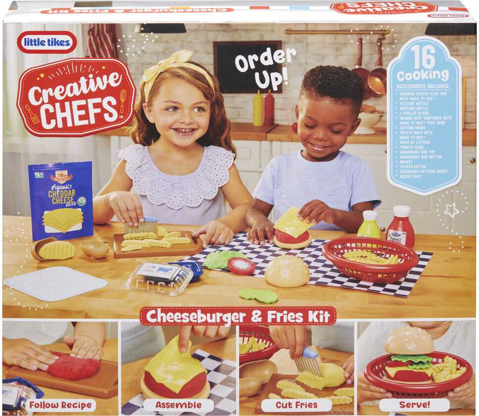 Little Tikes Creative Chefs Burguer kit
