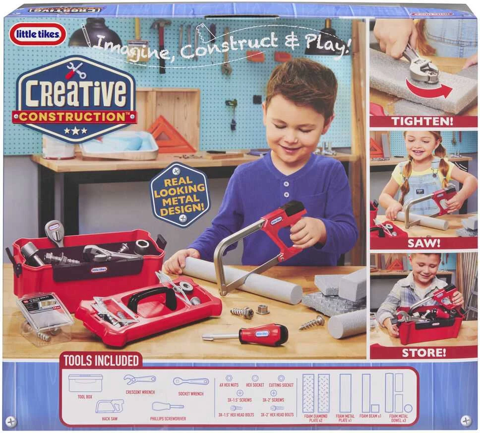 Little Tikes Įrankių rinkinys creative construction