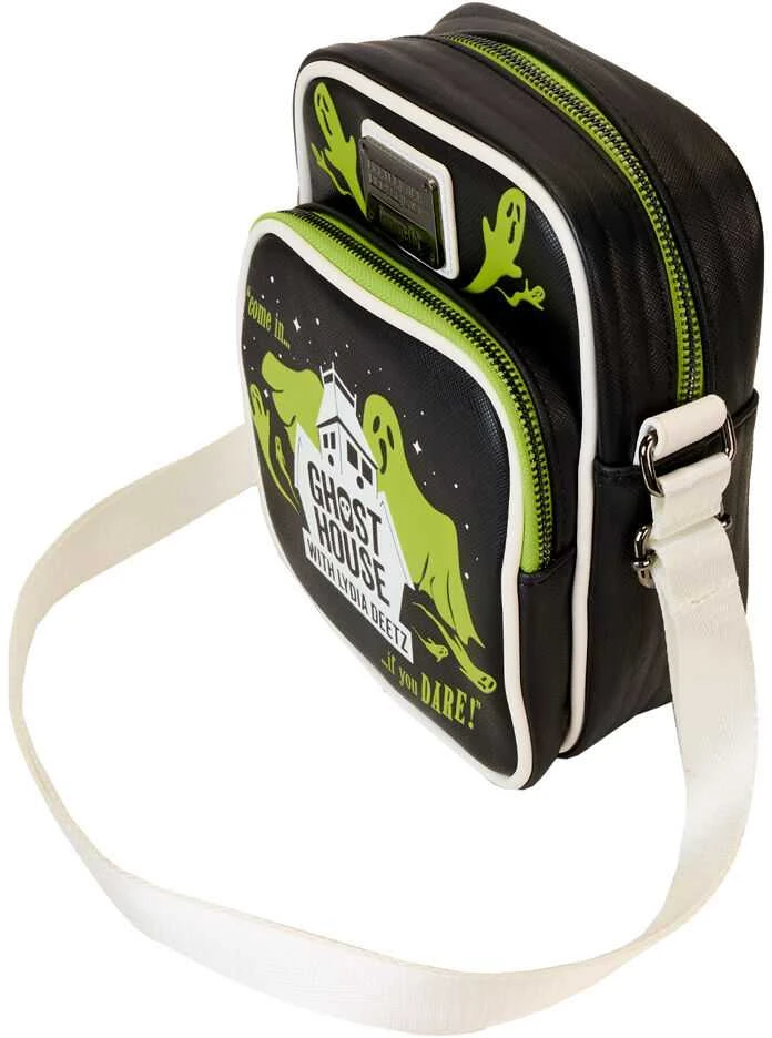 Loungefly Beetlejuice 2 Ghost House shoulder bag