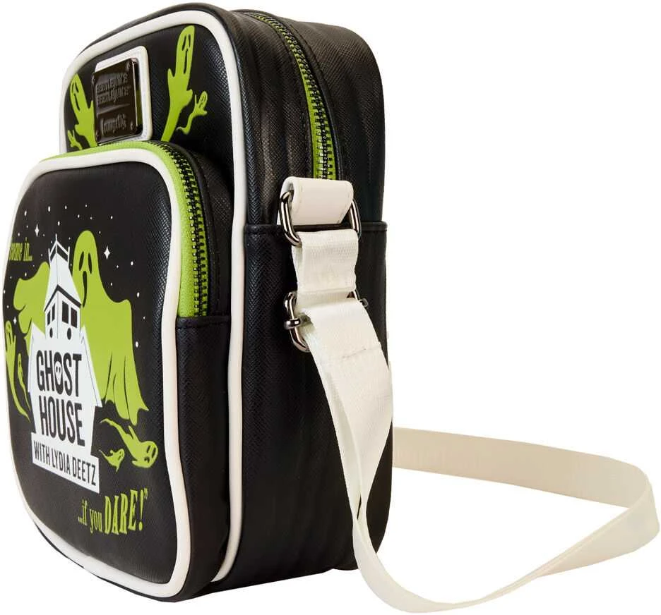 Loungefly Beetlejuice 2 Ghost House shoulder bag