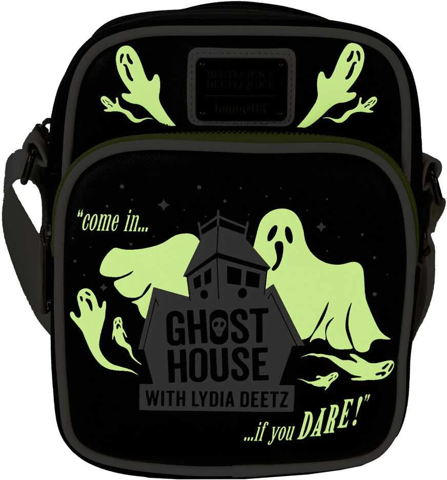 Loungefly Beetlejuice 2 Ghost House shoulder bag
