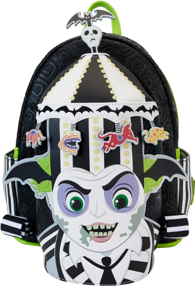 Loungefly Beetlejuice Carousel backpack 26cm