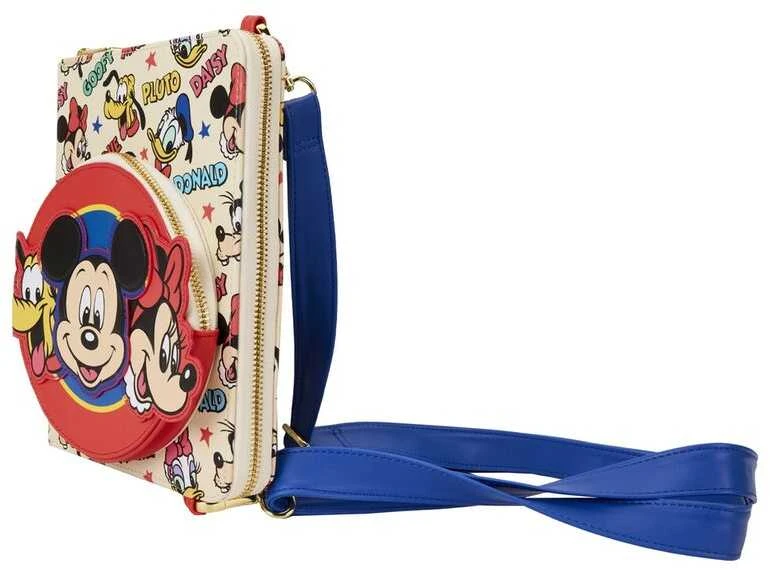 Loungefly Disney Classic Mickey and Friends crossbody journal