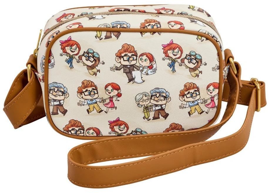Lf Lounfefly Loungefly Disney Aop Ellie And Carl shoulder bag