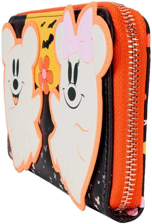 Loungefly Disney Mickey & Minnie Floral Ghost wallet