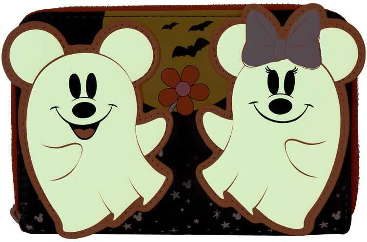 Loungefly Disney Mickey & Minnie Floral Ghost wallet