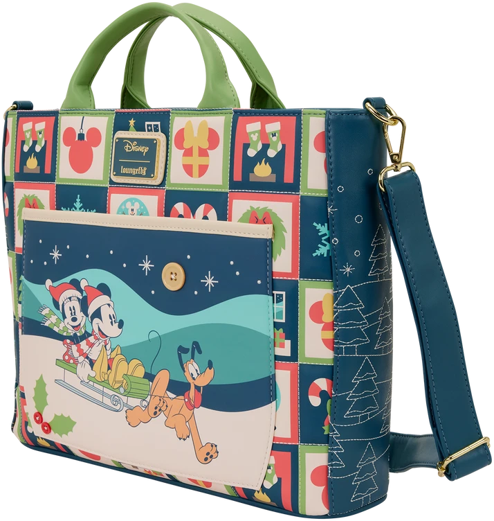 Loungefly Disney Mickey & Minnie Holiday bag backpack
