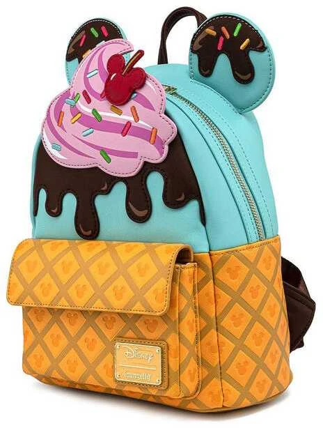 Loungefly Disney Mickey Minnie Ice Kreminis backpack