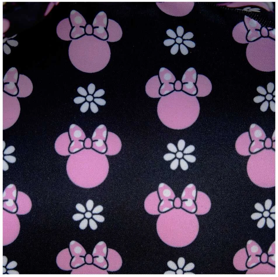 Loungefly Disney Minnie Floral Rock the Dots backpack