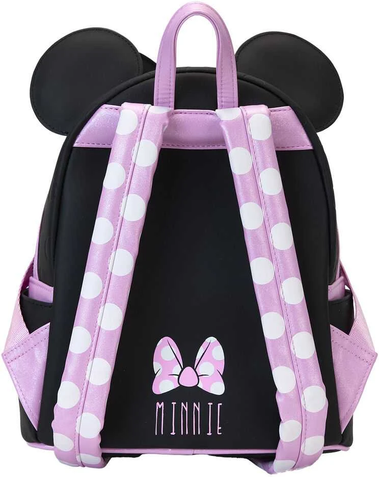 Loungefly Disney Minnie Floral Rock the Dots backpack