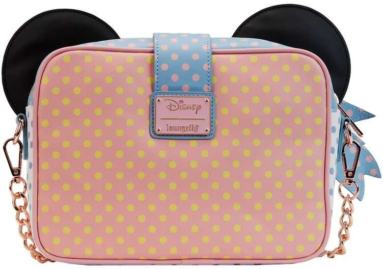 Loungefly Disney Minnie Mouse Pastel Polka Dot Crossbody bag