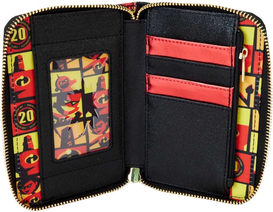 Loungefly Disney Pixar The Incredibles 20th Anniversary wallet