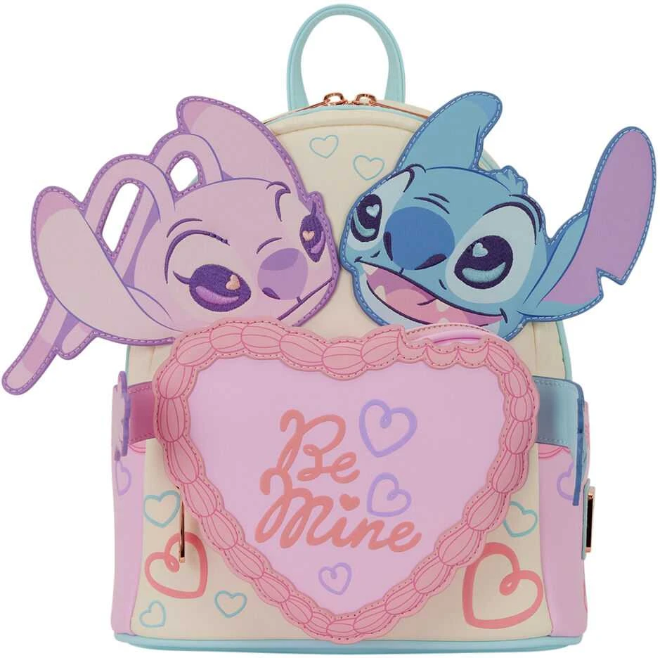 Loungefly Disney Stitch & Angel Be Mine backpack