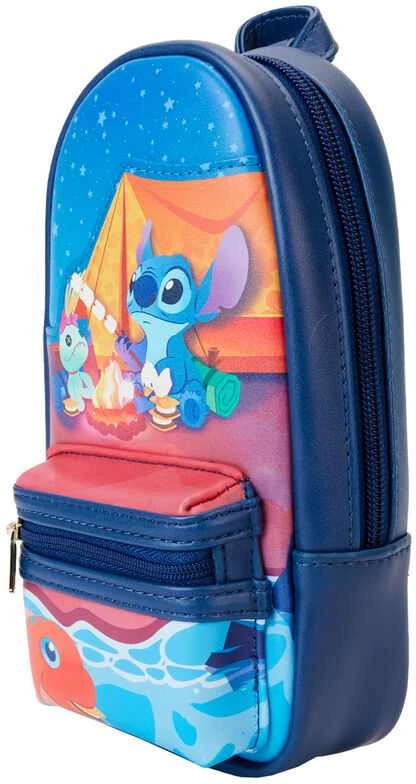 Loungefly Disney Stitch Camping Cuties pencil case