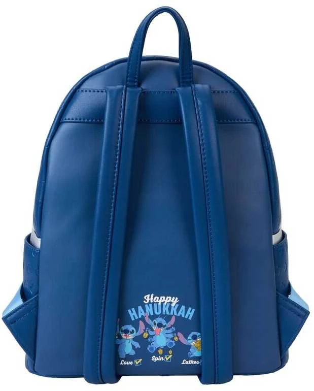 Vaikiška kuprinė Loungefly Disney „Stitch Happy Hanukkah“ aprašymas - Prekės nuotrauka