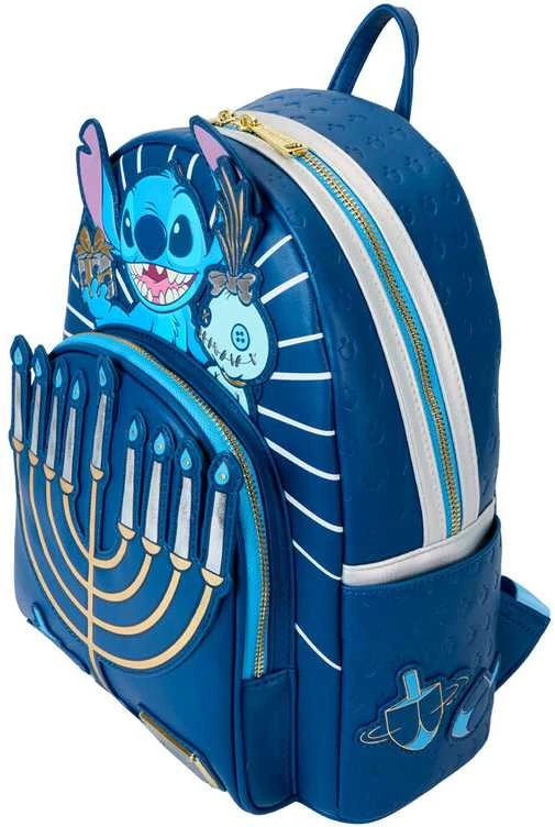Vaikiška kuprinė Loungefly Disney „Stitch Happy Hanukkah“