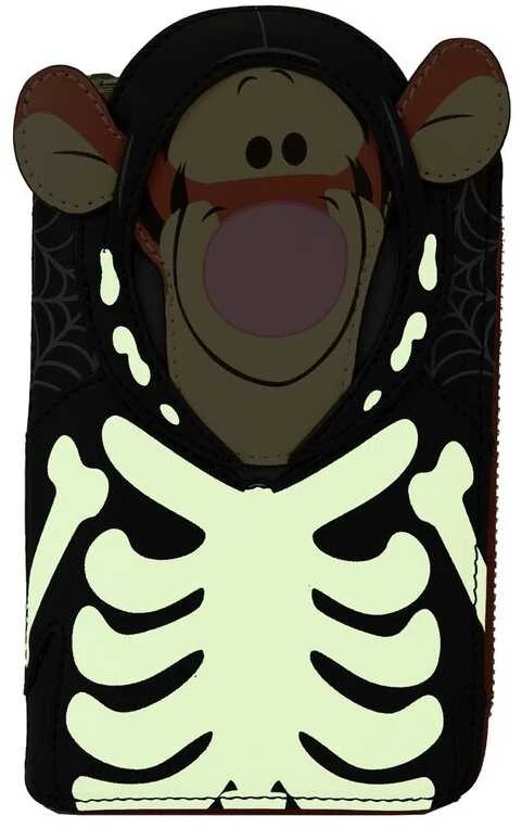 Loungefly Disney Winnie the Pooh Skeleton Tigger wallet