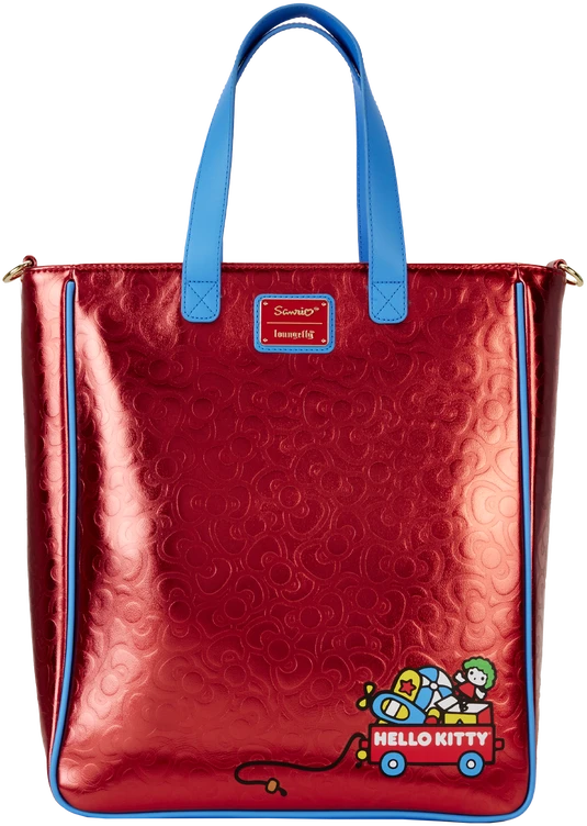 Loungefly Hello Kitty 50th Anniversary tote bag with coin bag