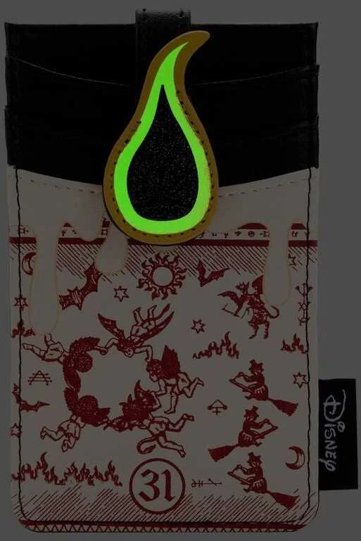 Loungefly Hocus Pocus Juodas flame card holder
