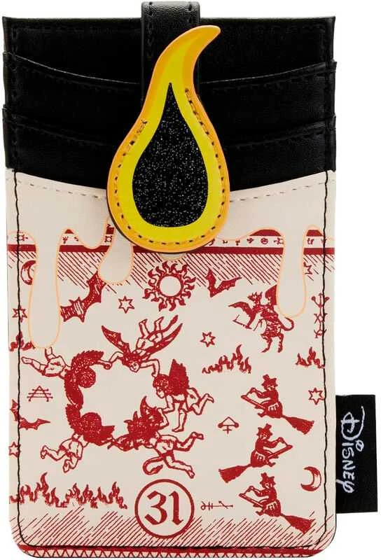 Loungefly Hocus Pocus Juodas flame card holder