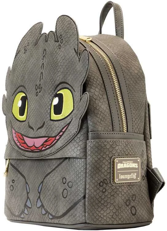 Loungefly How to Train Your Dragon Toothless backpack 25cm