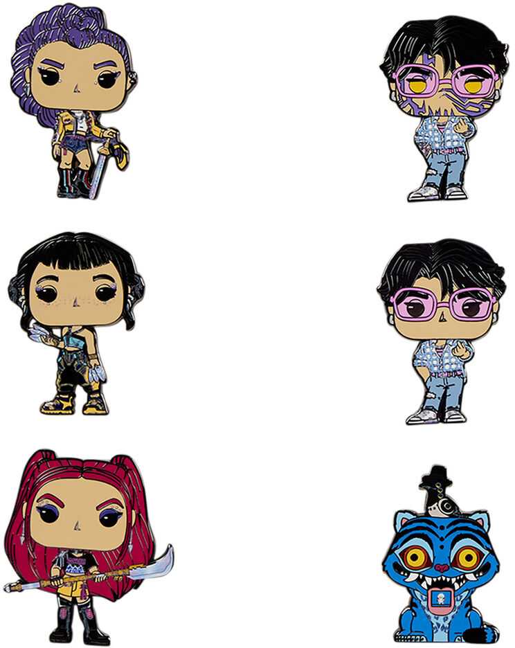 FUNKO LOUNGEFLY Ženkliukas uždaroje pakuotėje: KPop Demon Hunters