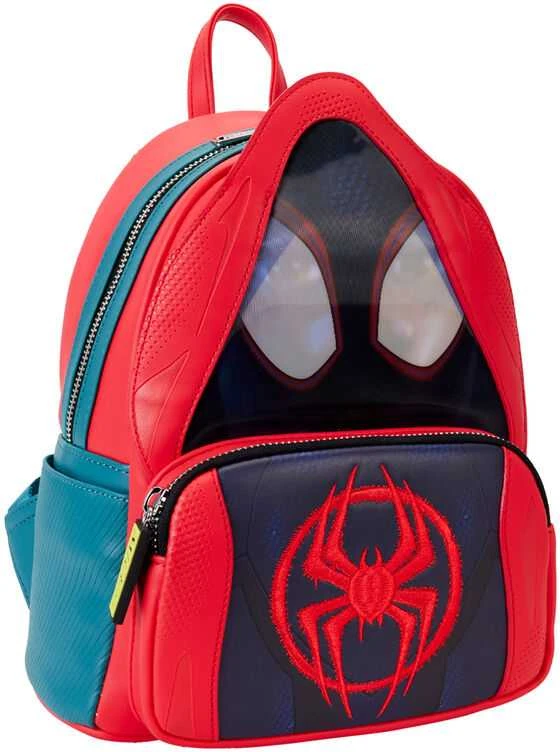 Loungefly Marvel Spider-Verse Miles Morales Hoodie backpack 26cm