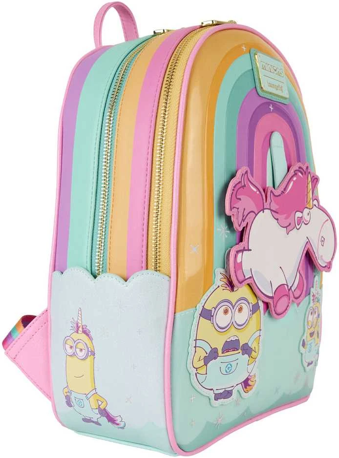 Loungefly Minions Fluffy Unicorn backpack 30cm