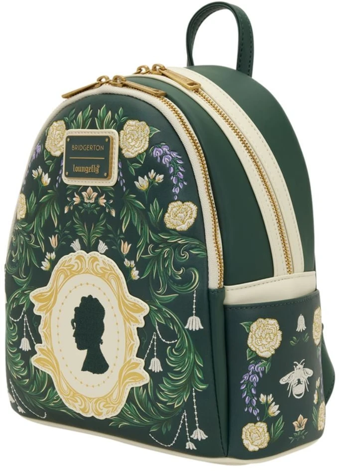 Loungefly Netflix Bridgerton Silhouette Floral backpack 26cm