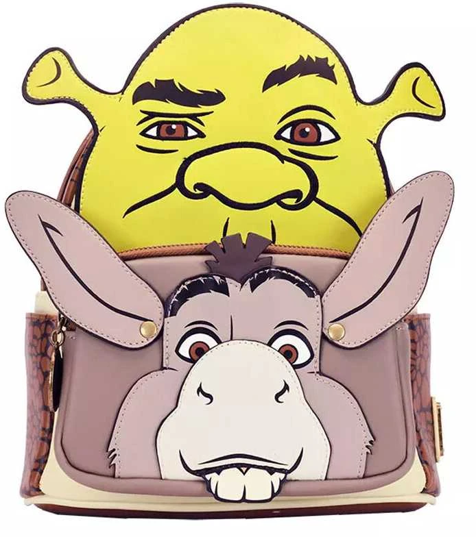 Loungefly Shrek - Shrek & Donkey backpack 31cm