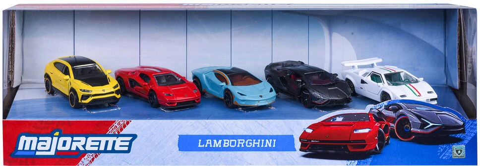 Majorette - Lamborghini 5 dalių dovanų rinkinys (8502105001)
