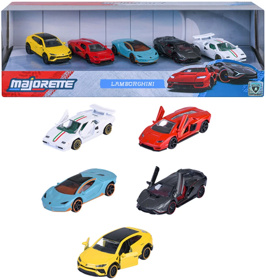 Majorette - Lamborghini 5 dalių dovanų rinkinys (8502105001)