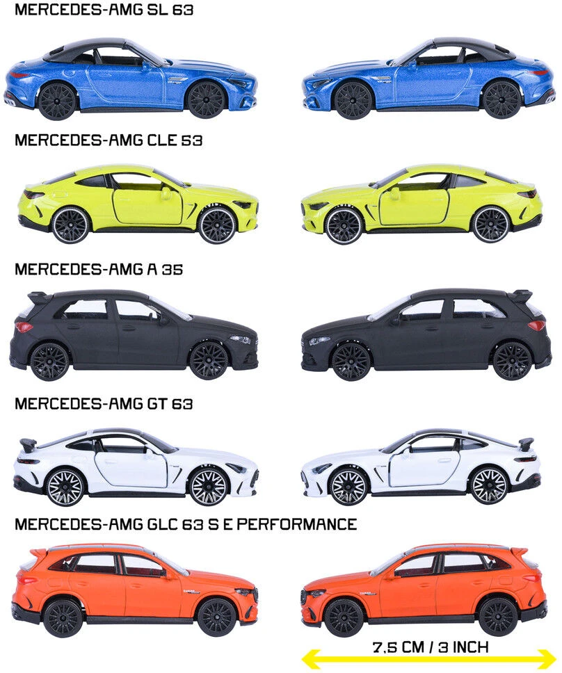 Majorette – Mercedes-AMG 5 dalių dovanų pakuotė (8502105000)