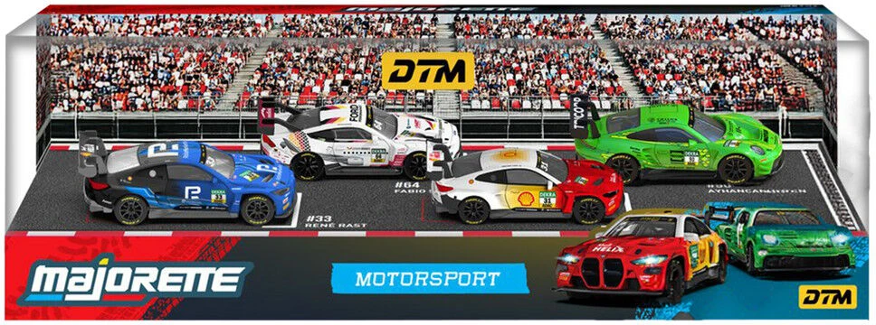 Majorette Motorsport DTM set 4 cars