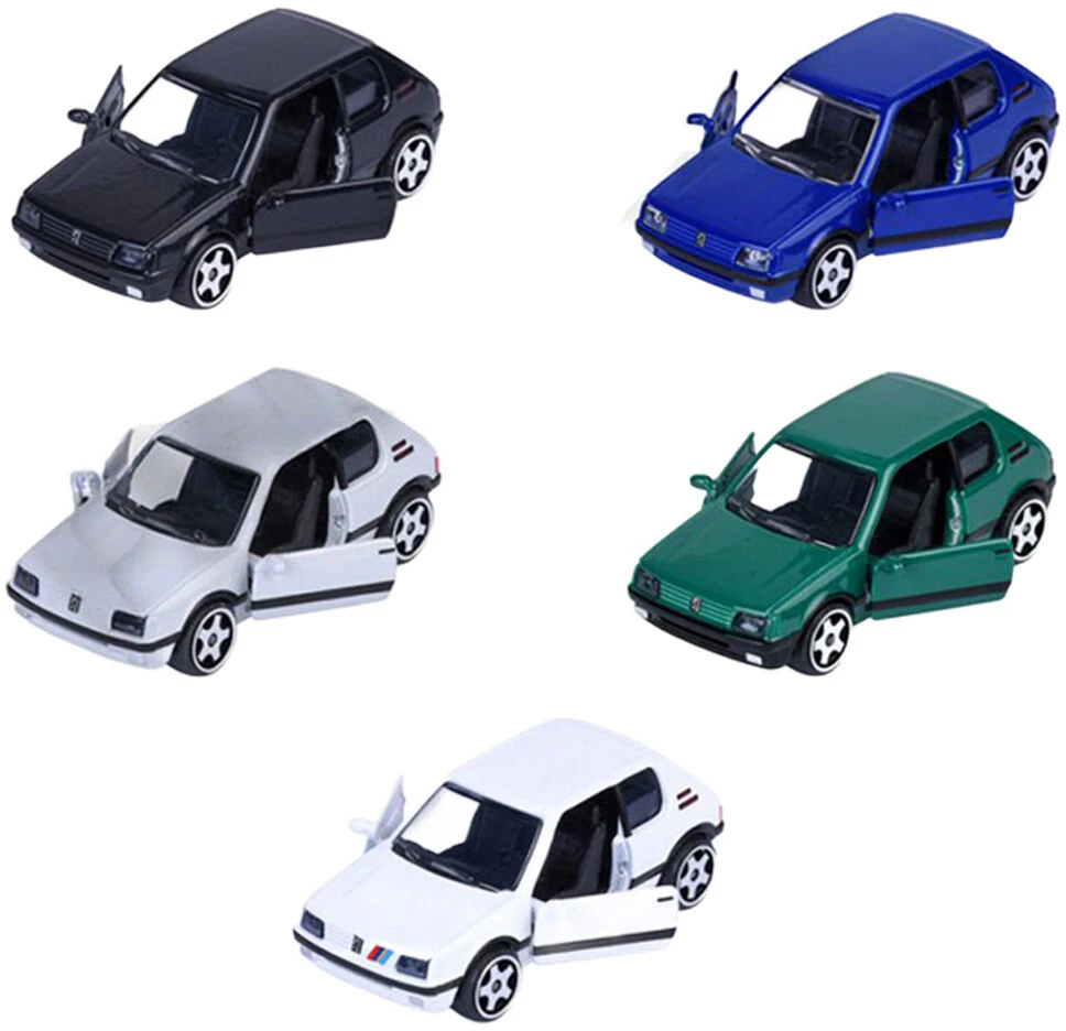 Majorette Peugeot 205 GTI set 5 cars