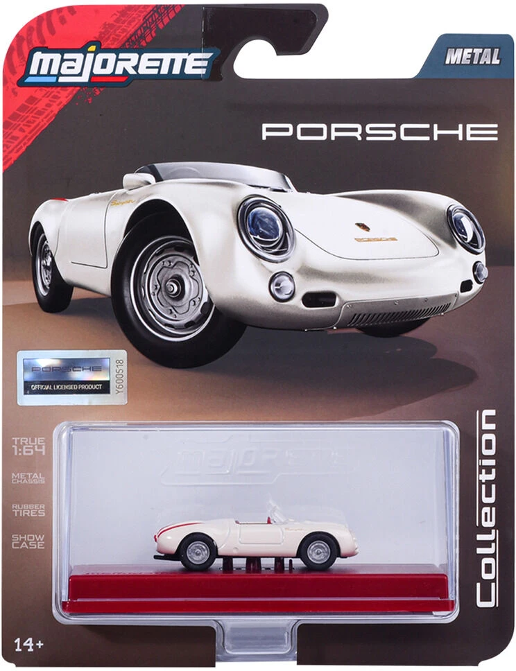 Majorette Porsche Spyder 1955 car collection