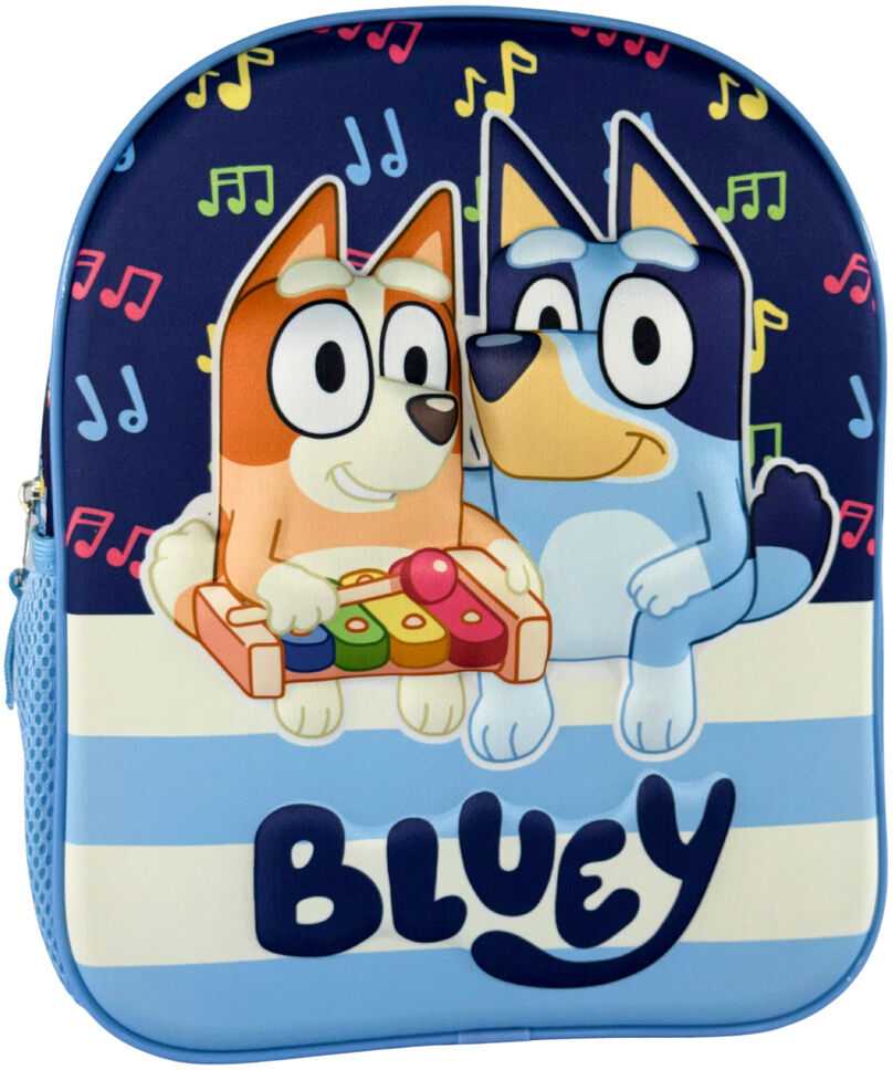 Bluey Dreams 3D mokyklinė kuprinė, 30 cm