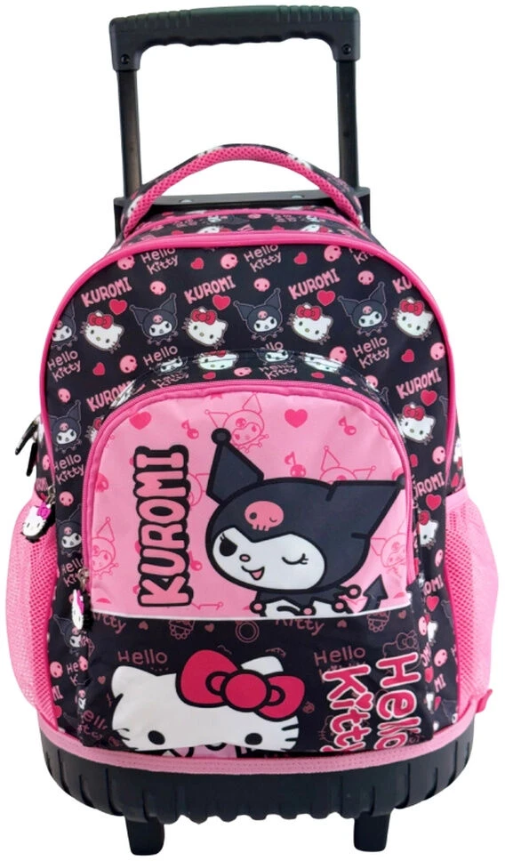 Kelioninis Manenti Hello Kitty & Kuromi trolley 44cm